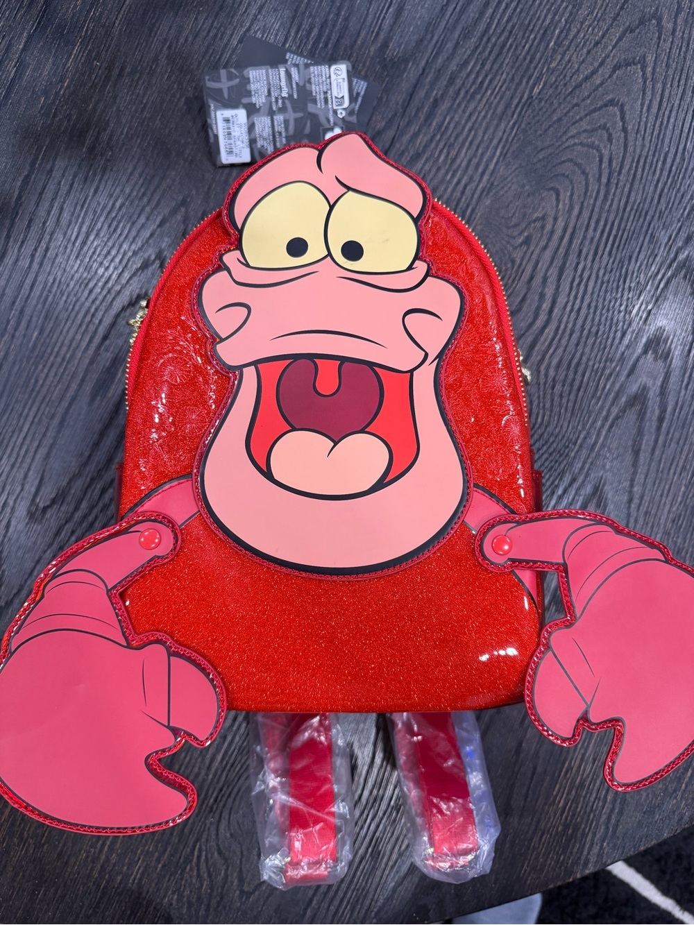 Loungefly Disney The Little Mermaid Sebastian Exclusive Mini Backpack GRAIL LE